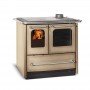 Cuisinière à bois SOVRANA EASY EVO Nordica, design moderne avec four et chauffage pour cuisine écologique