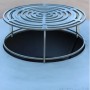 Grille plancha circulaire inox pour brasero Brasinox Fiesta diamètre 100 cm avec support central