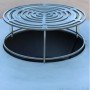 Grille plancha ronde en acier sur support pour brasero Brasinox Fiesta 100 cm de diamètre