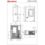 Luisella 5.0 Maxi 7Kw poele a granulé étanche