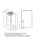 poêle à granulé ultra plat pia eva calor 11 kw design moderne idéal pour les petits espaces chauffés