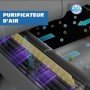 purificateur d'air ray clean Linea VZ Élimine 99,9 % des virus et bactéries