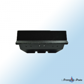 Creuset en fonte noire adaptable pour poêle à granulés Adria, idéal pour une combustion efficace et durable