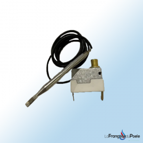 Thermostat tsr 80° pour poêle giada compatible avec appareils à granulés ou à bois artisanaux