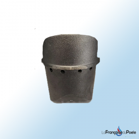 Creuset en métal pour poêles à granulés KIARA et LORENA, idéal pour une installation efficace et durable.