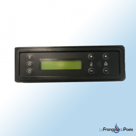 Ensemble de contrôle numérique noir Display Lorena Dueppi Group, idéal pour la gestion précise de dispositifs thermiques.