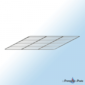 Grille de four en inox, robuste et durable, idéale pour la cuisson au four. Conception en acier inoxydable de haute qualité