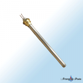 Bougie d'allumage en métal pour poêles à granulés compatibles avec modèles Kiara, Maria, Lorena, produit de qualité.