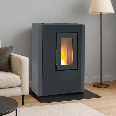 Luisella 5.0 Maxi 7Kw poele a granulé étanche Fonctionnement silencieux : pour un confort thermique en toute discrétion