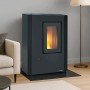 Luisella 5.0 Maxi 7Kw poele a granulé étanche  efficacité énergétique et esthétique