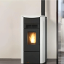 Poêle à granulés ventilé Giusy Plus Evo 7 kW Facilité d’utilisation et entretien simplifié