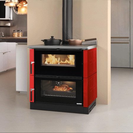 Verona XXL Maiolica 7kw Longueur maximale des bûches : 30cm.