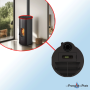 Lorena PJ 9Kw Sortie supérieure + Kit ventouse