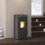 Poêle à Granulés Étanche à Ventouse Moira 7 kW + Kit ventouse