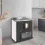 Cuisinière à granulés de bois 8 kW
