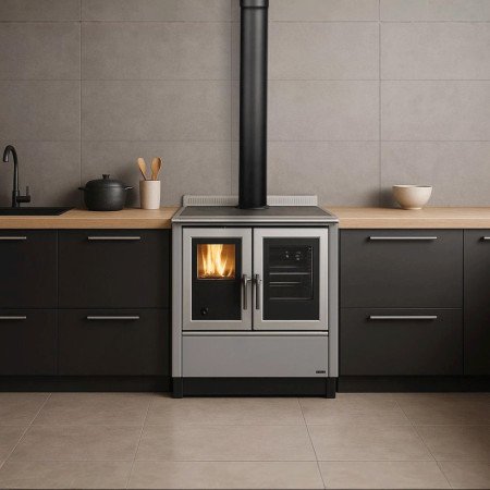 Cuisinière à bois encastrable Venezia 8.3Kw
