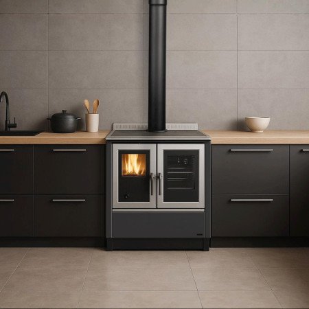 Cuisinière à bois encastrable Venezia 8.3Kw