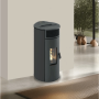 Poêle à Granulés Étanche 9 kW Lorena-pj noir
