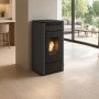 Poêle à Granulés avec Kit Ventouse 9 kW Maria Puissance 9 kW : Chauffe efficacement jusqu’à 182 m³