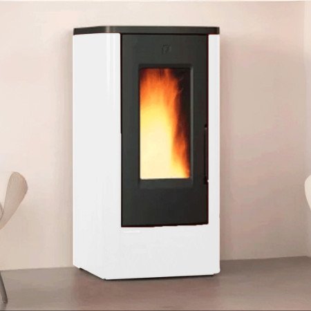 Dahiana plus VFS 10kW poêle à granulés canalisable système de canalisation entièrement désactivable