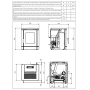 poêle à granulés noir peggy 5,1kw moderne et compact pour chauffer efficacement votre intérieur