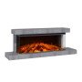 Cheminée électrique Lumen 1200  2000W - pierre -LA NORDICA EXTRAFLAME-