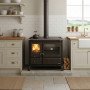 Cuisinière à bois Gardenia XXL Steel 10.5kw