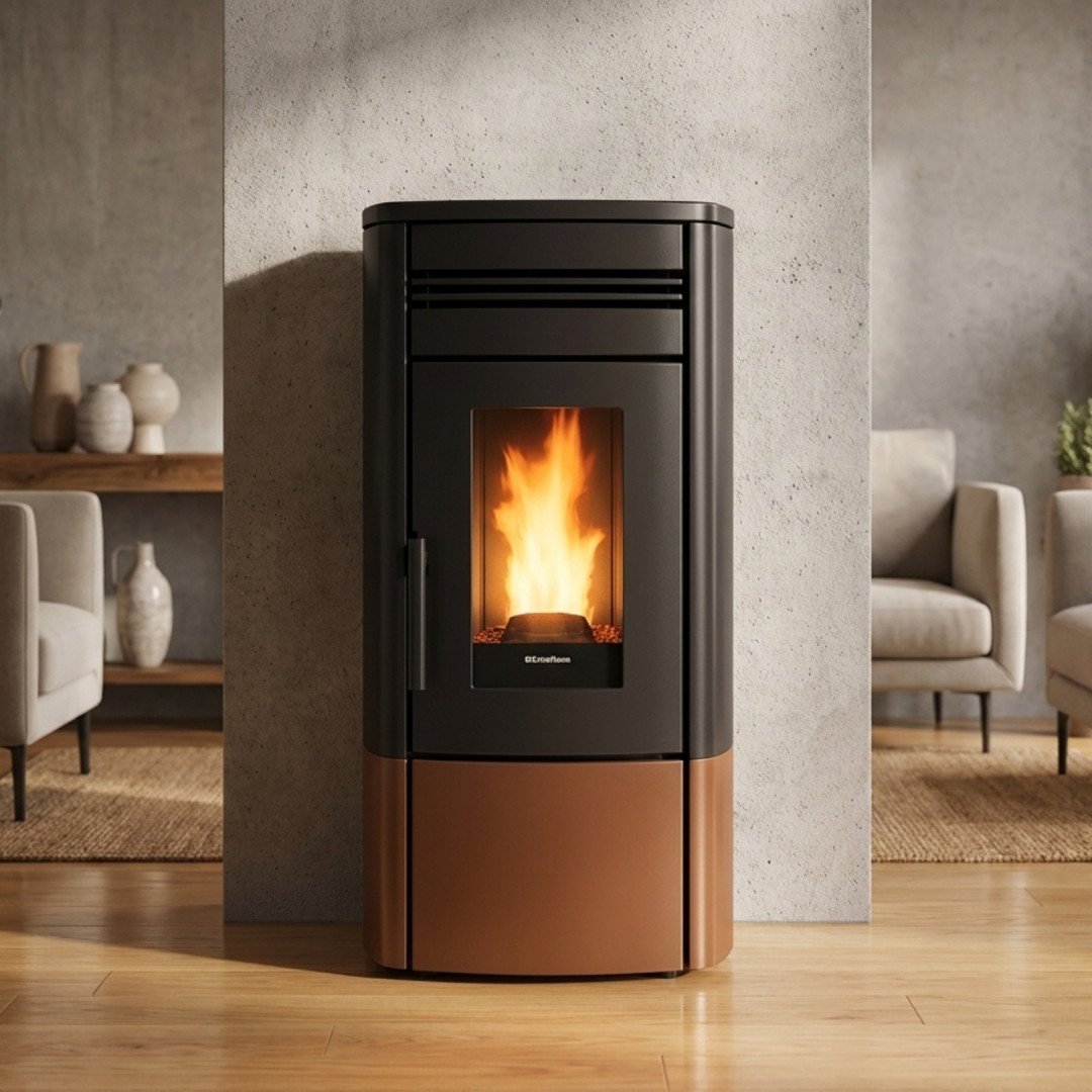 Poêle à Granulés Étanche 12 kW Noris