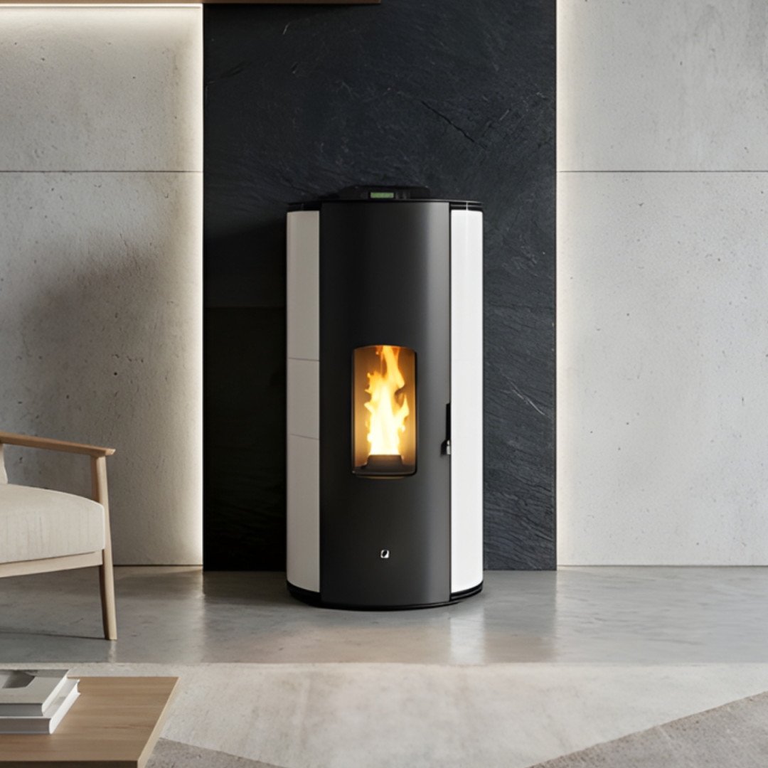 Poêle à Granulés Étanche Lorena 9 kW + kit ventouse