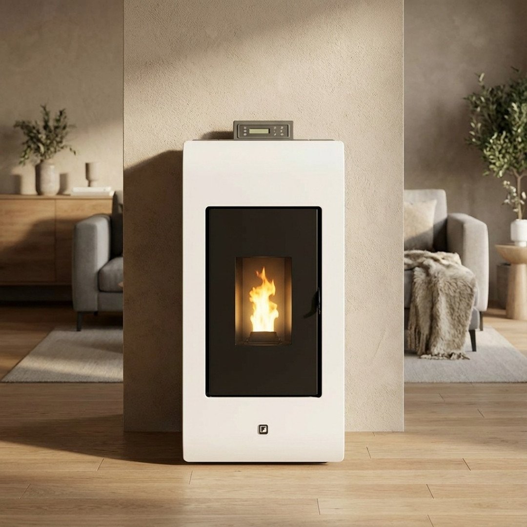 Poêle à Granulés Kiara 8 kW + Kit Ventouse