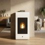 Poêle à Granulés Kiara 8 kW + Kit Ventouse