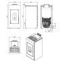 Poêle à Granulés Silencieux 8 kW Kiara