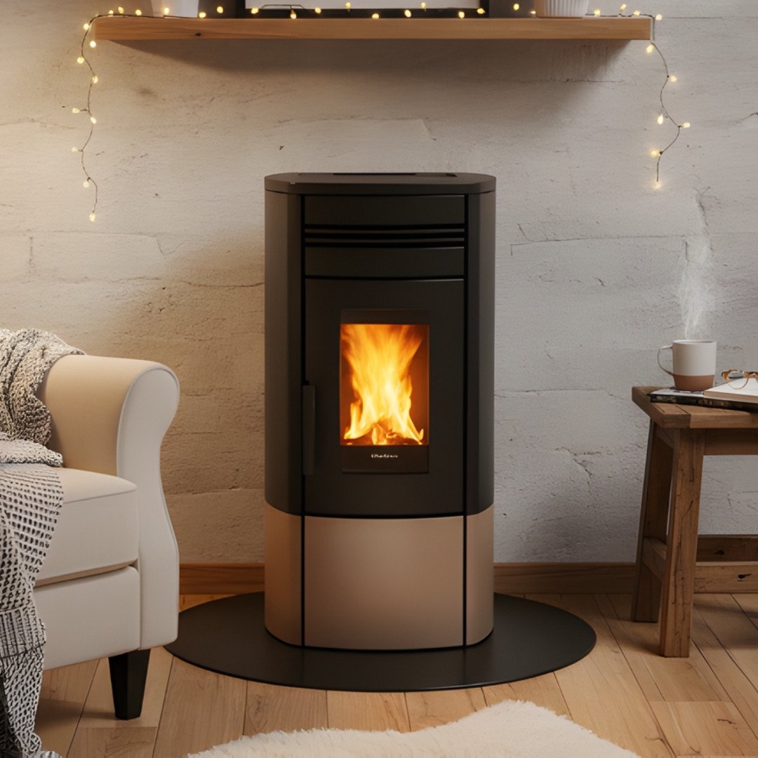 Poêle à Granulés Silencieux 12 kW Noris Plus