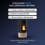 Poêle à Granulés Silencieux 12 kW Noris Plus