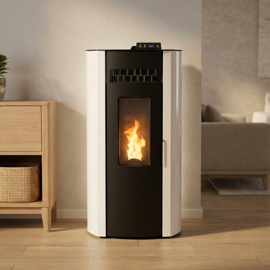 Poêle à granulé étanche et canalisable Ring 11 - 10 kW