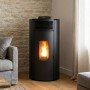 Poêle à Granulés Étanche Lorena 9 kW + kit ventouse