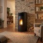 Poêle à Granulés Étanche Lorena 9 kW + kit ventouse