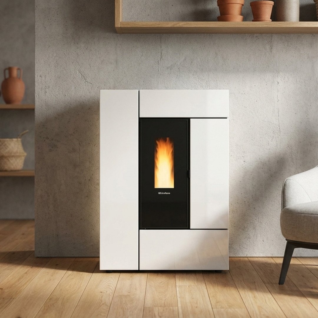 Poêle à Granulés 8 kW Gabriella Plus pour 80m2