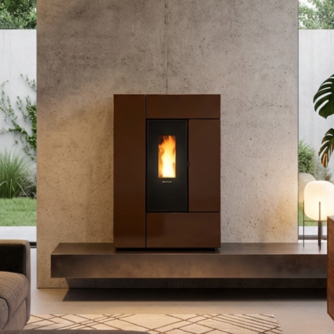 Poêle à Granulés 8 kW Gabriella Plus pour 80m2