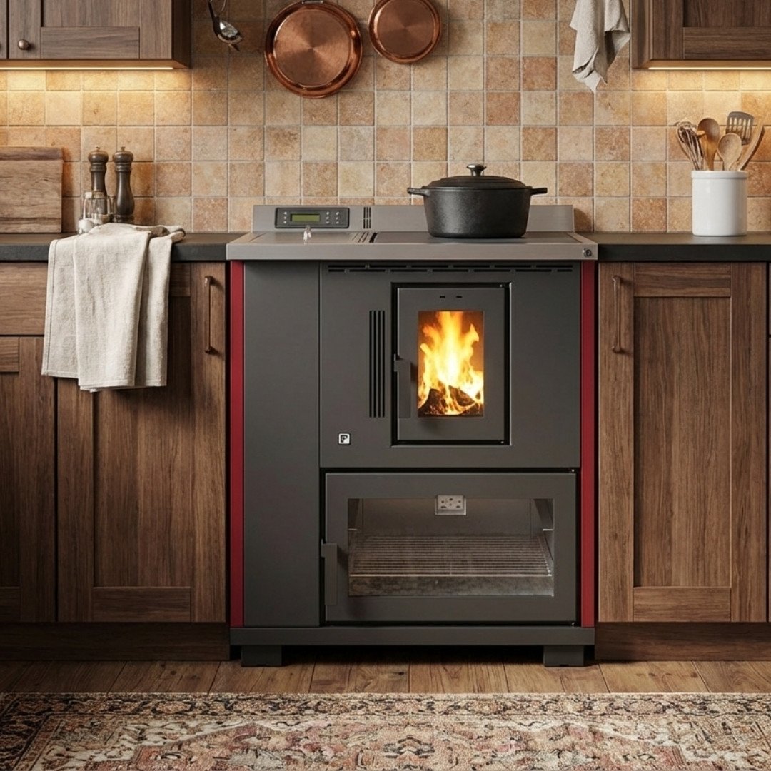 Cuisinière à granulés de bois Desy 9 kW