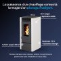 Poêle à Granulés Étanche Canalisable Marina 14C - 13,5 kW