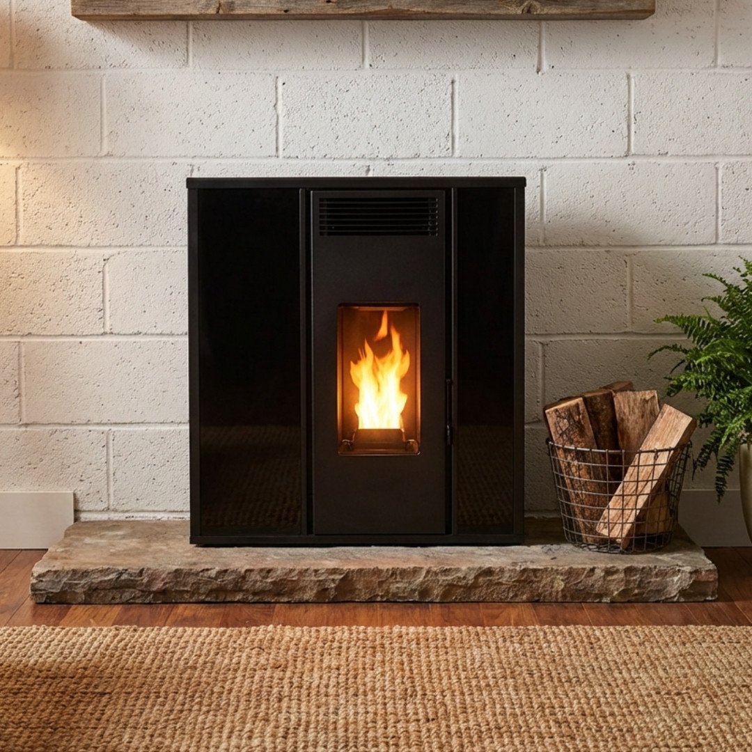 Poêle à pellets étanche extra plat Tessa 10