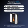 Poêle à pellets étanche extra plat Tessa 10