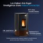 Poêle à Granulés Étanche 7 kW Angy Top
