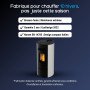 Poêle à granulés programmable​ Linea VZ Flute - 8 kW