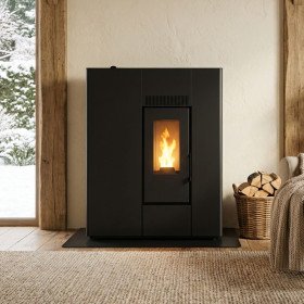 Poêle à pellets extra plat Cross 10 Linea vz - 10 kW