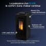 Poêle à granulé étanche Maxifree - 12 kW