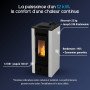 Poêle à granulé étanche Maxifree - 12 kW