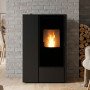 Poêle à granulé ultra plat Pia – Eva Calor 11 kW