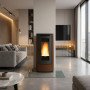 Poêle à granulés ventilé Dahiana VFS 10 kW
